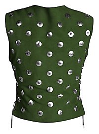Studded Leather Jerkin - Bondsman, short